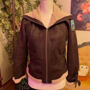 Pilot patch bomber jacket